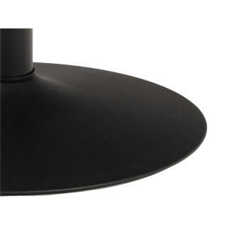 21438 Ibiza (Marbre) Dining table placage  noir
