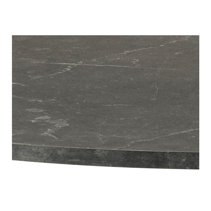 21438 Ibiza (Marbre) Dining table placage  noir