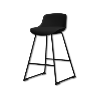 97504 Tina counter Stool noir P,U D-158