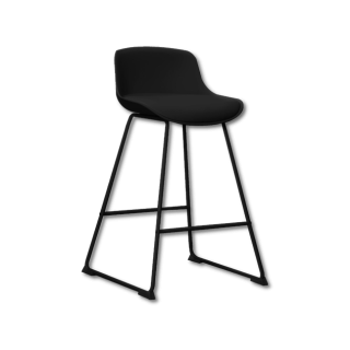 97504 Tina counter Stool noir P,U D-158