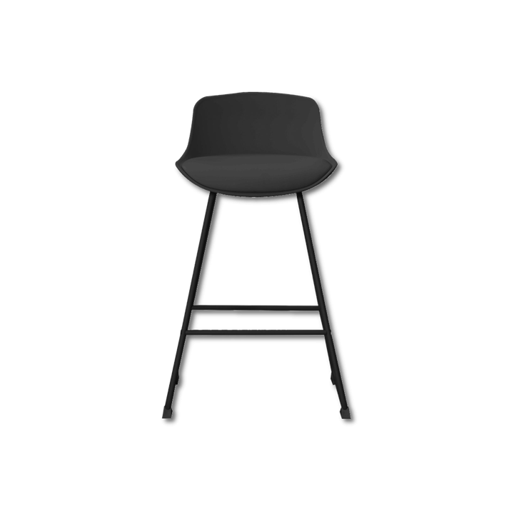 97504 Tina counter Stool noir P,U D-158