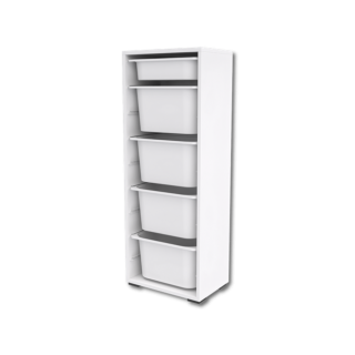Commode Zola blanc