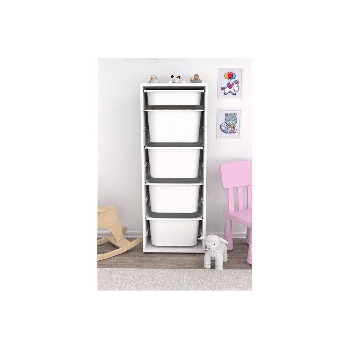 Commode Zola blanc