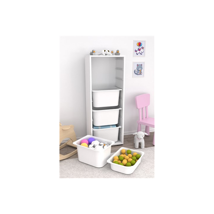Commode Zola blanc