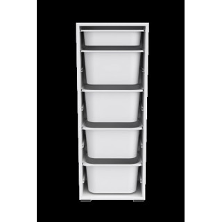 Commode Zola blanc