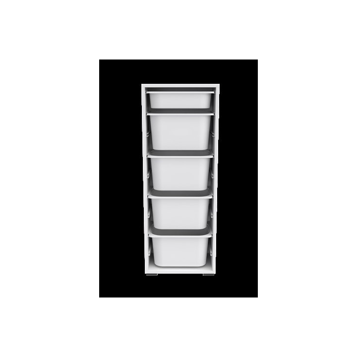 Commode Zola blanc