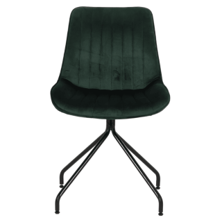 Chaise Cecile vert foncé