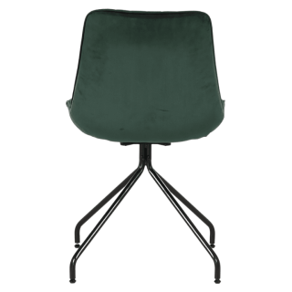 Chaise Cecile vert foncé