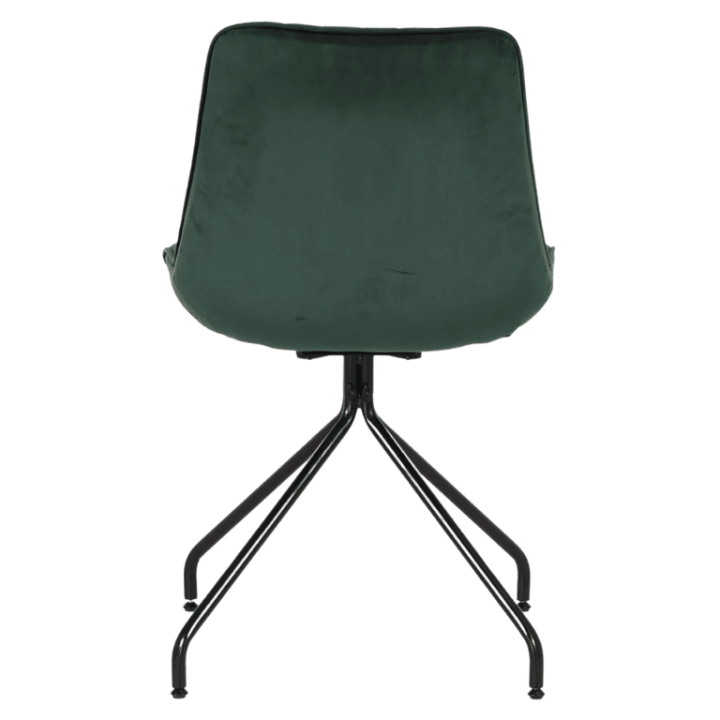Chaise Cecile vert foncé