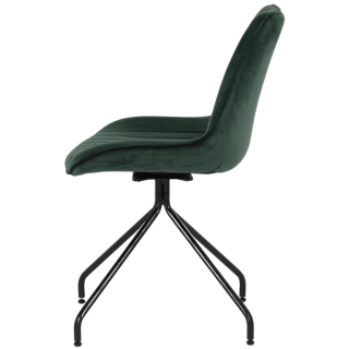 Chaise Cecile vert foncé