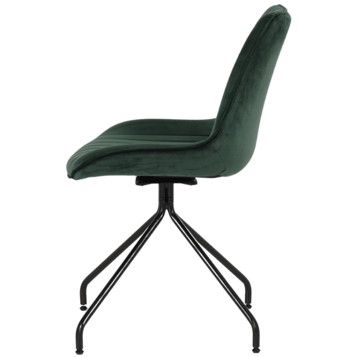 Chaise Cecile vert foncé