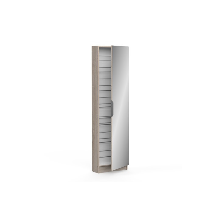 Armoire à chaussure Zapatero chêne brosse