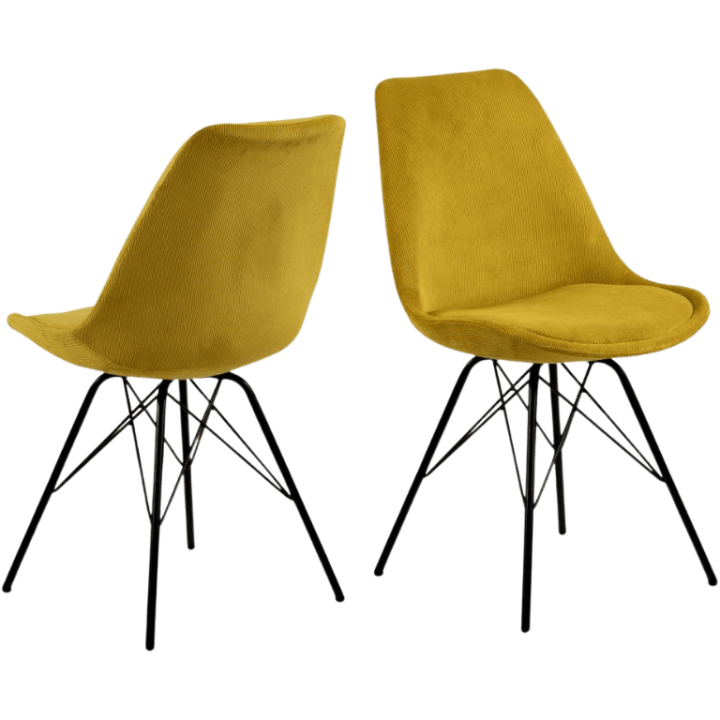 Chaise Eris jaune
