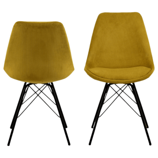 Chaise Eris jaune