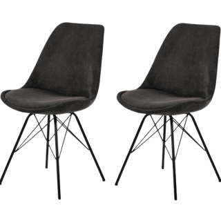 Chaise Eris anthracite
