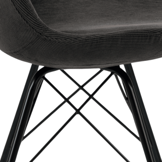 Chaise Eris anthracite