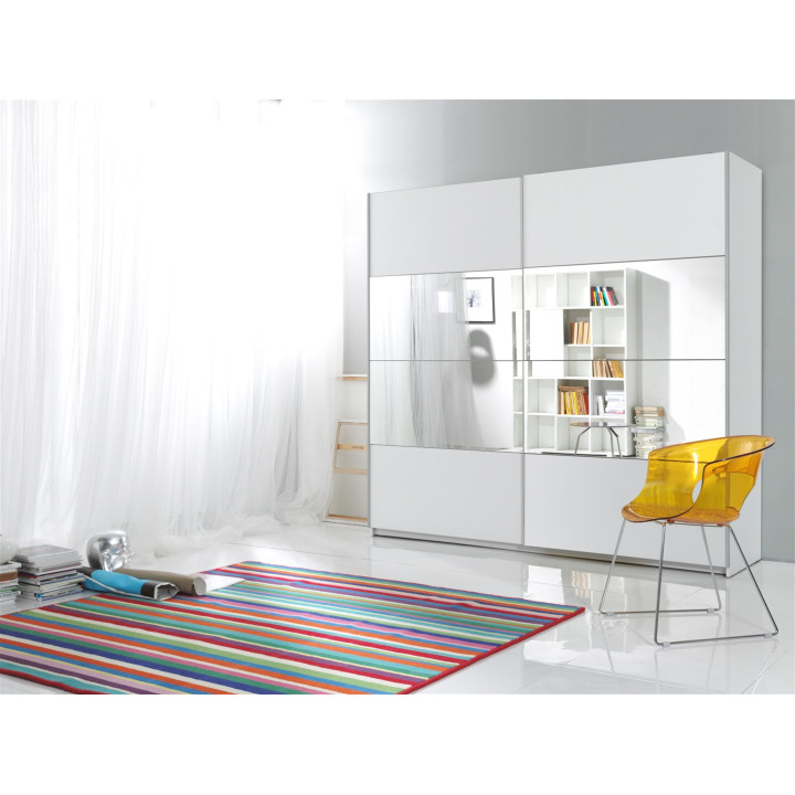 Armoire 2 portes Beta blanc
