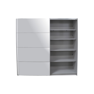 Armoire 2 portes Beta blanc