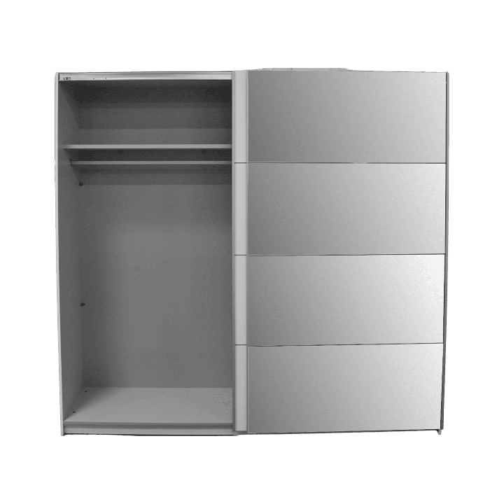 Armoire 2 portes Beta blanc
