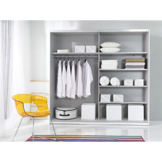 Armoire 2 portes (180cm) Beta blanc