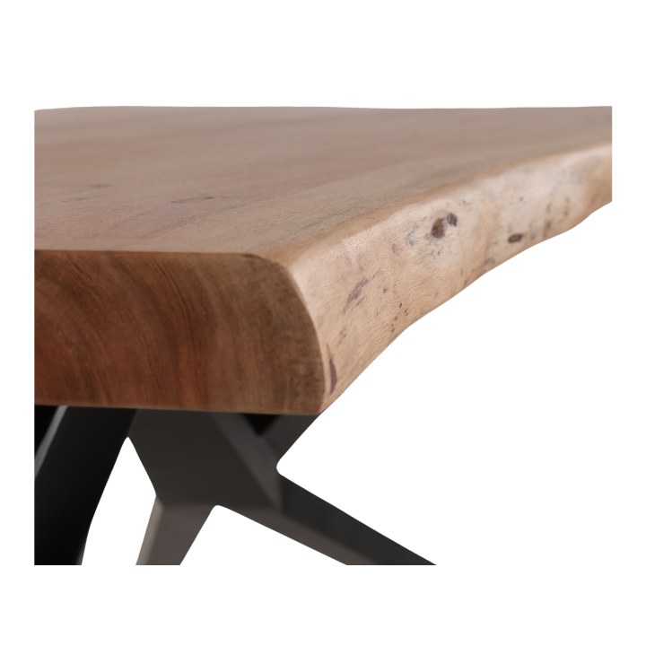 Table à manger 3M acacia live Edge