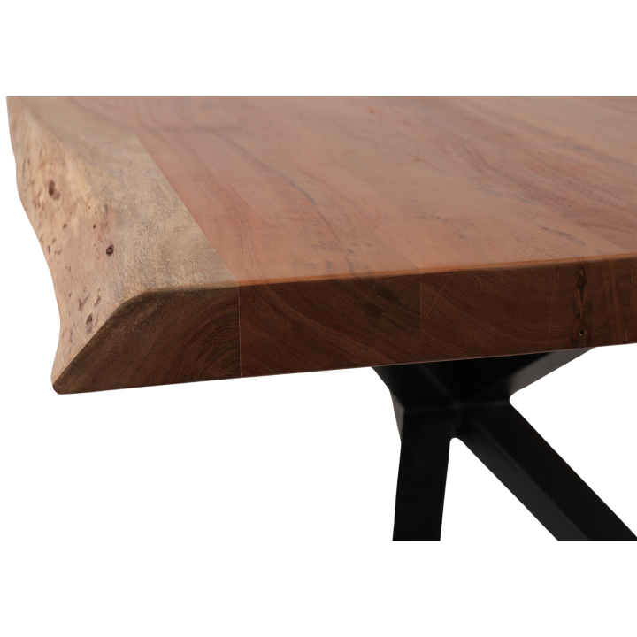 Table à manger 3M acacia live Edge