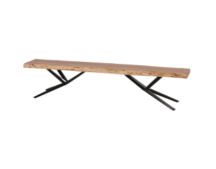 Kbar- 004 Banc 220 cm acacia Live Edge