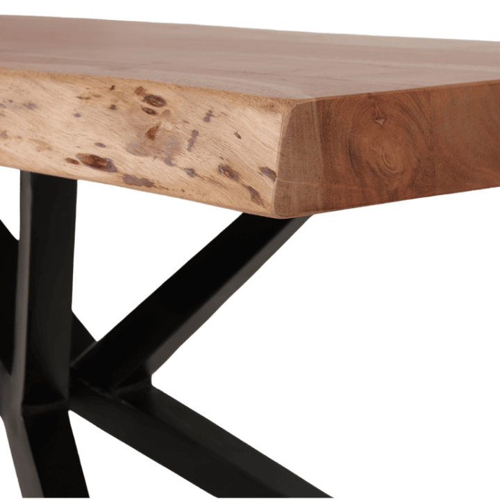 Kbar- 004 Banc 220 cm acacia Live Edge