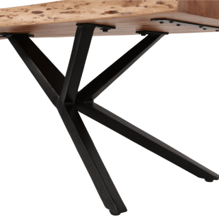 Kbar- 004 Banc 220 cm acacia Live Edge