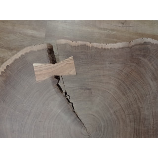 Table de salon Kbar New bois d'acacia