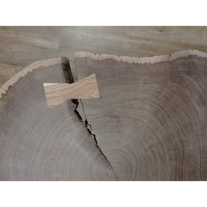Table de salon Kbar New bois d'acacia