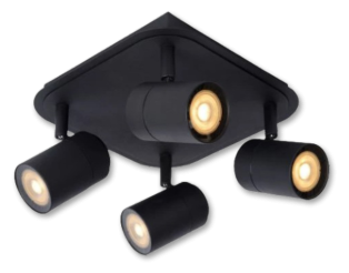 Spot 4 L Lennert noir 26958/20/30