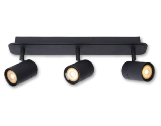 Spot 3 L Lennert noir 26958/15/30