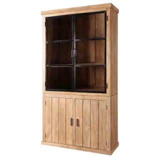 Vitrine Dhruv bois mangue