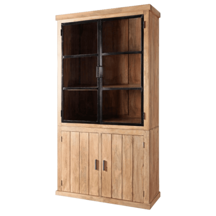 Vitrine Dhruv bois mangue