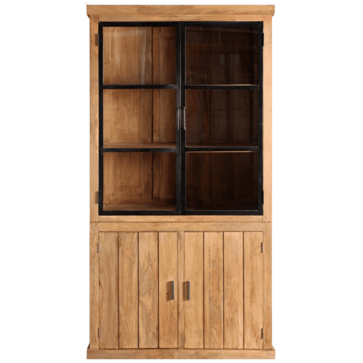 Vitrine Dhruv bois mangue
