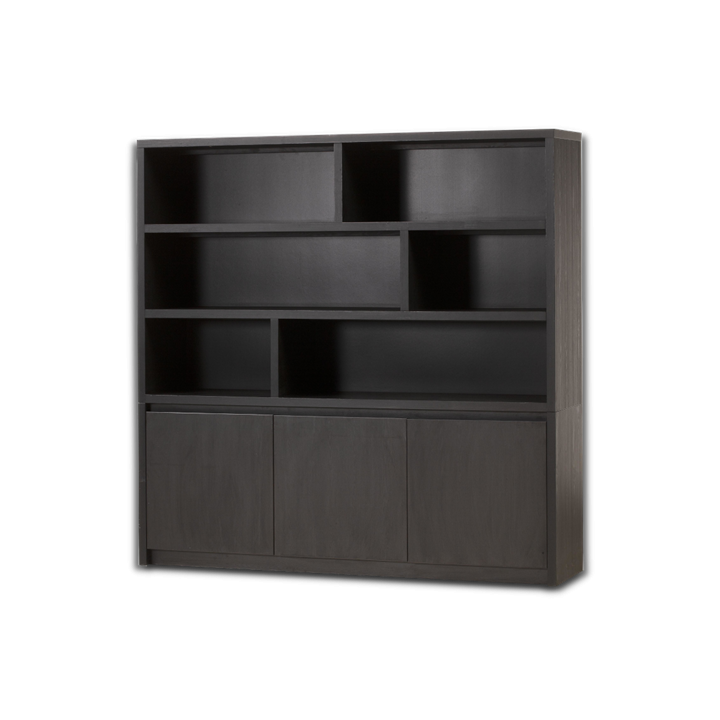 Armoire Milanello 3P noir