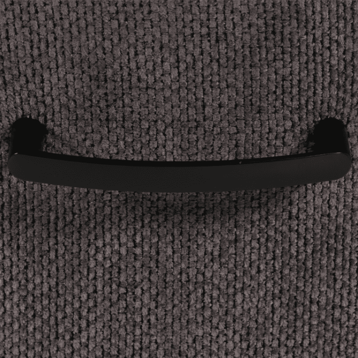 Chaise Nynke cognac / graphite