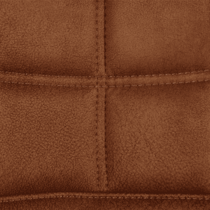 Chaise Nynke cognac / graphite
