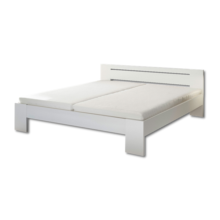 Lit 180x200 Cannes blanc