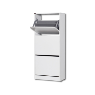 Meuble à chaussures SHC-330-BB-1 blanc