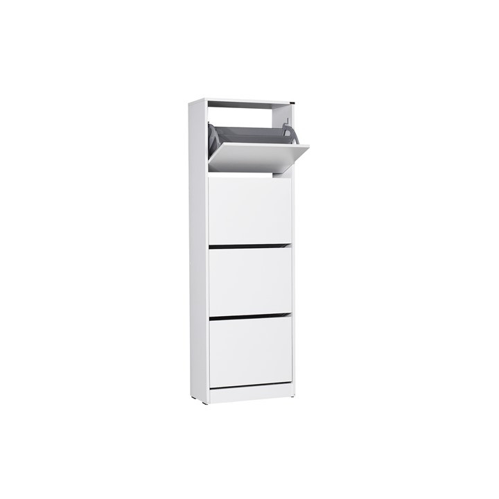 Meuble à chaussures SHC-340-BB-1 blanc