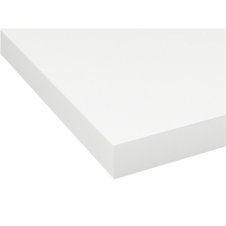 Plan de travail blanc 184cm x 60cm