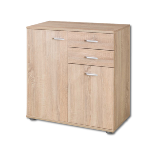 Commode 2T/2P Mike chêne sonoma