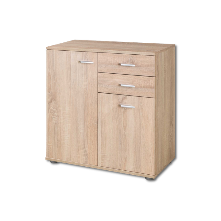 Commode 2T/2P Mike chêne sonoma