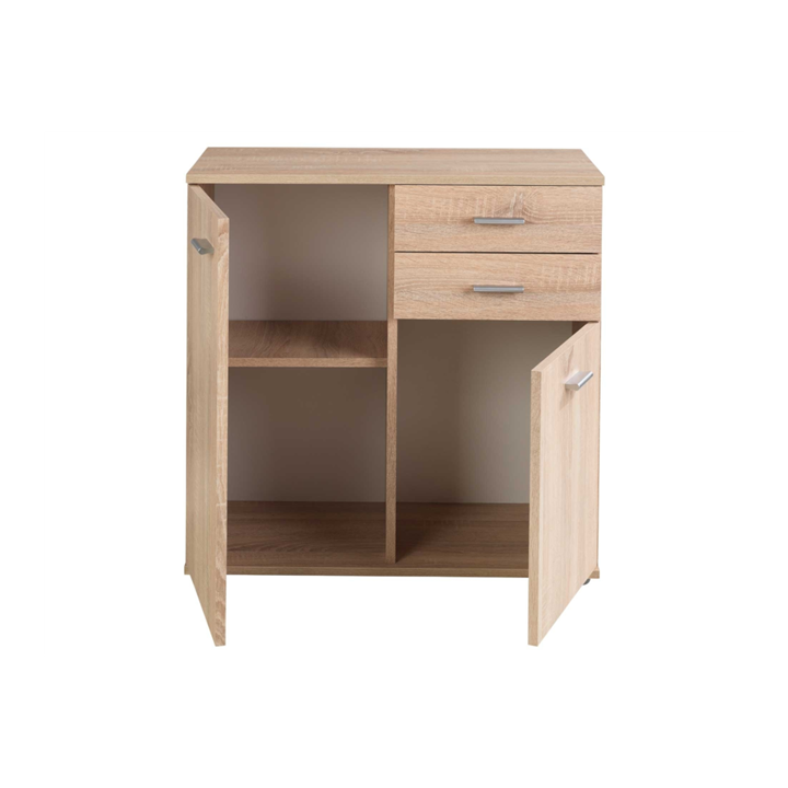 Commode 2T/2P Mike chêne sonoma
