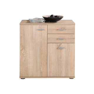 Commode 2T/2P Mike chêne sonoma
