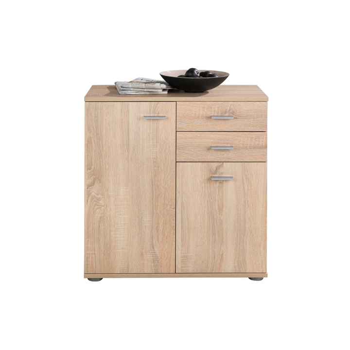 Commode 2T/2P Mike chêne sonoma