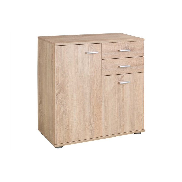 Commode 2T/2P Mike chêne sonoma