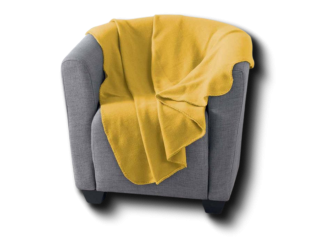 Plaid Milou jaune